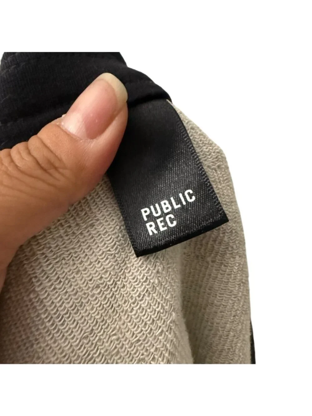Public Rec Heather Light Gray Everyday Drawstring Sweatpants Mens Size 38